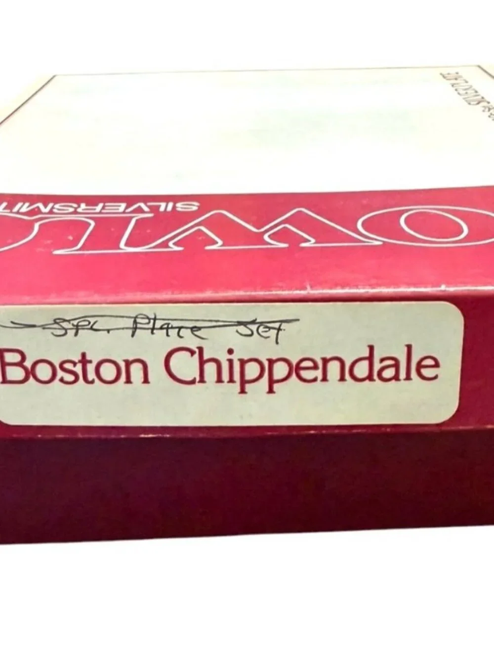Towle Boston Chippendale Silverplate 40 Pc Flatware Set Service 8 NEW-Never Used
